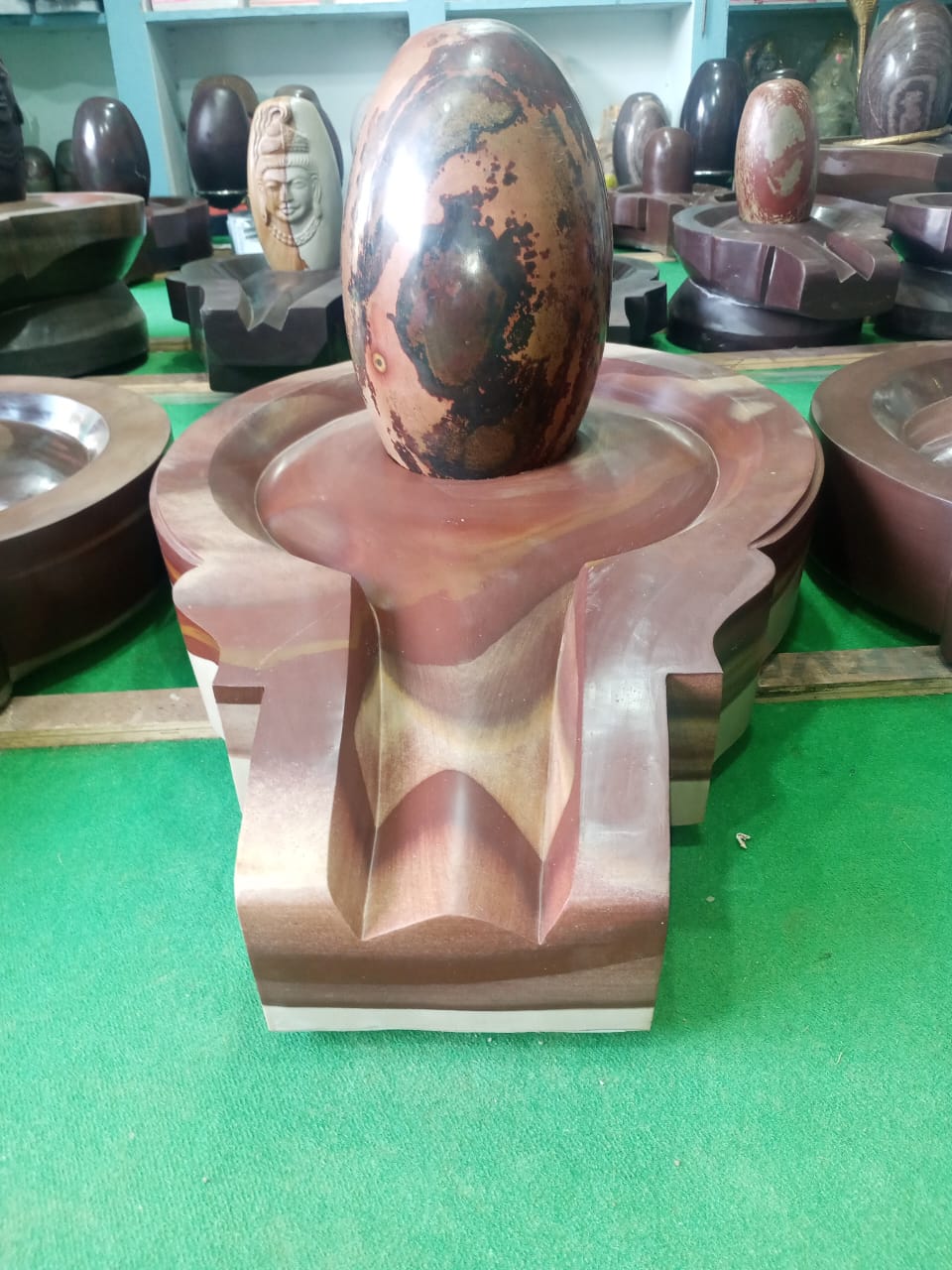 unique narmadeshwar shivling